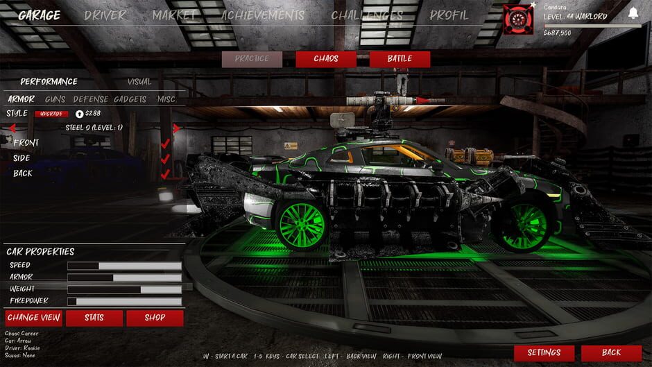 Capture de Chaos on Wheels