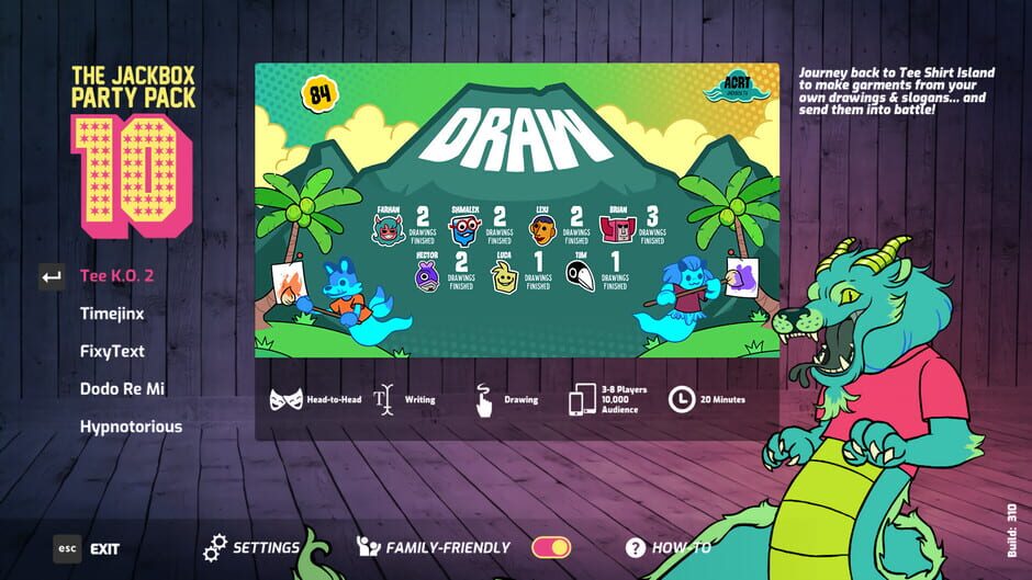 Capture de The Jackbox Party Pack 10