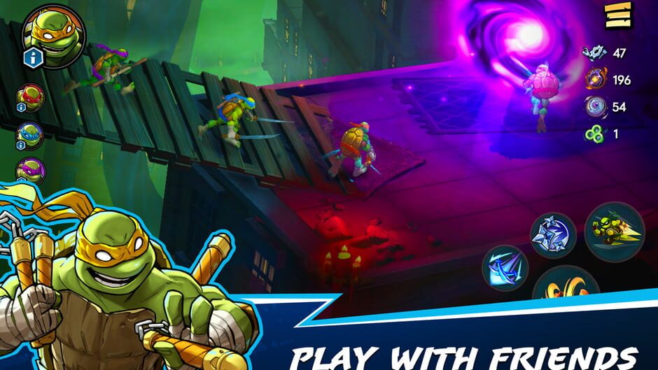 Capture de Teenage Mutant Ninja Turtles: Splintered Fate