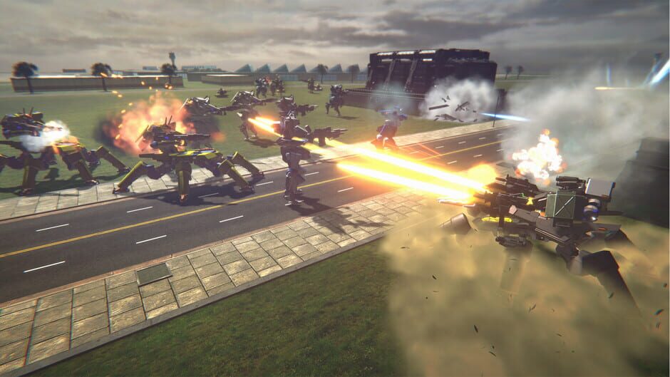 Capture de Custom Mech Wars