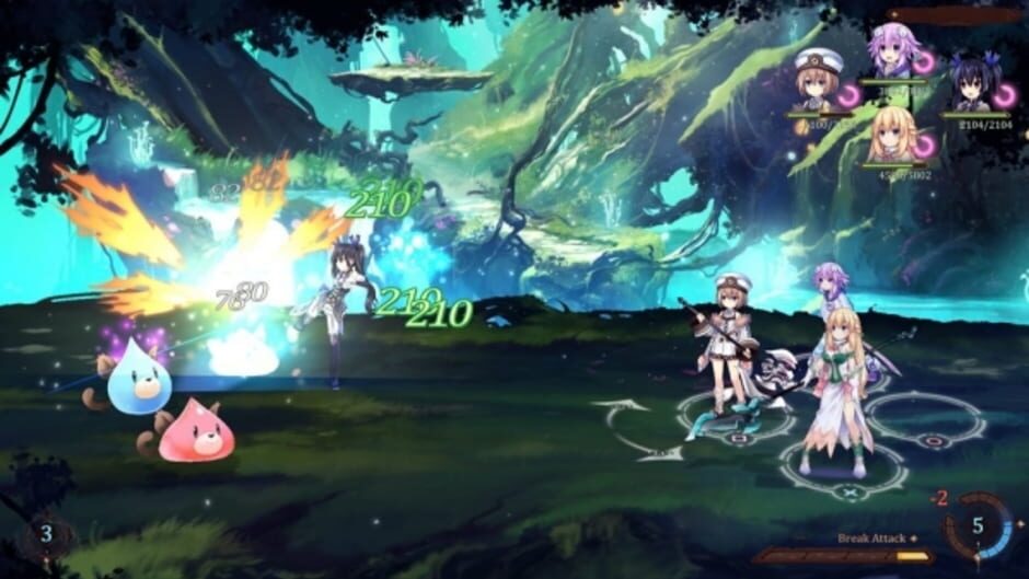 Capture de Super Neptunia RPG