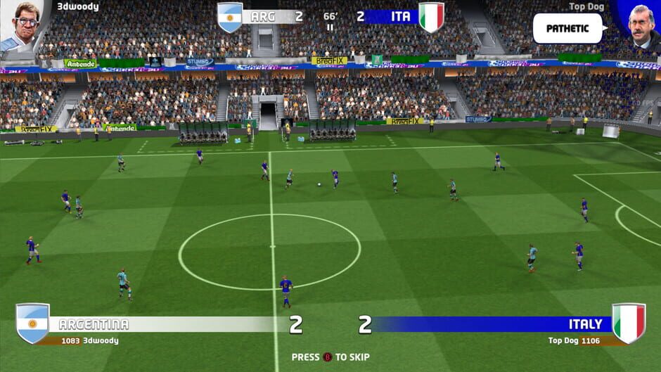 Capture de Sociable Soccer 24