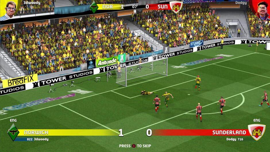 Capture de Sociable Soccer 24