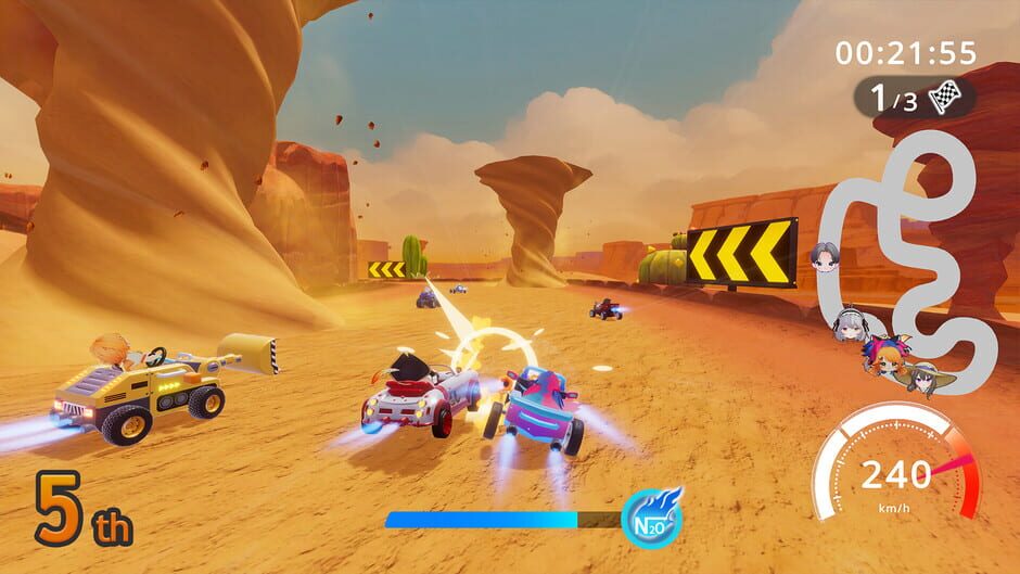 Capture de Combat Kart