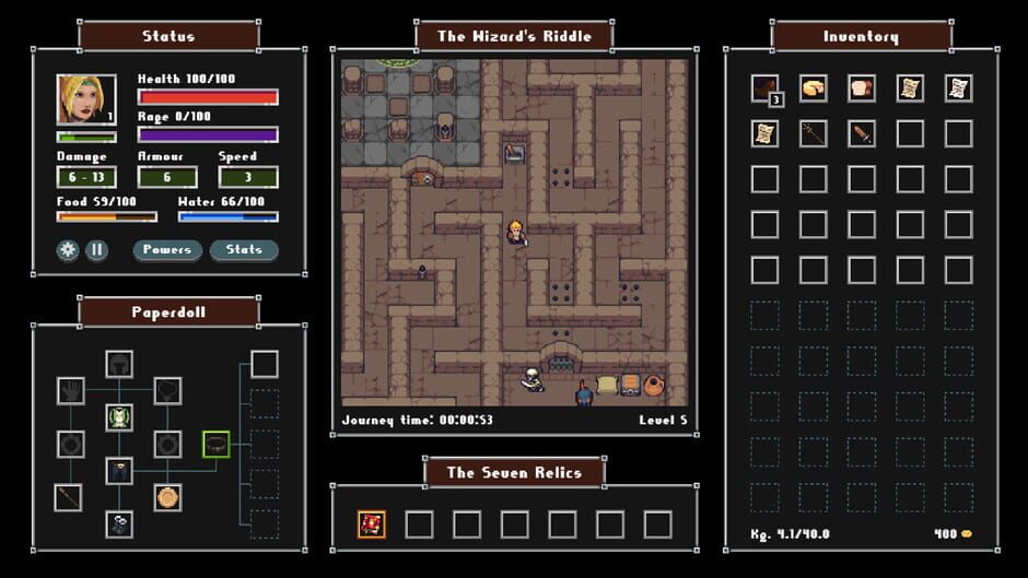 Capture de The Crazy Hyper-Dungeon Chronicles