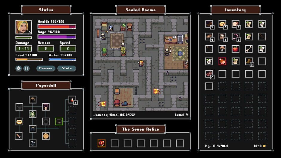 Capture de The Crazy Hyper-Dungeon Chronicles