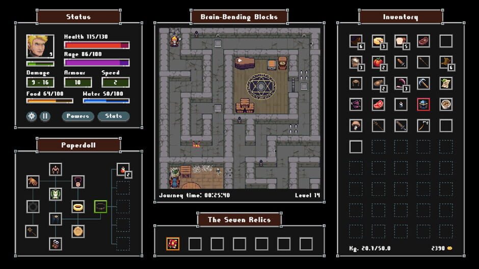 Capture de The Crazy Hyper-Dungeon Chronicles