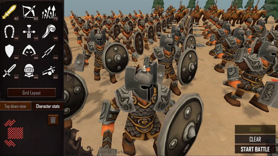 Capture de Warlords Battle Simulator
