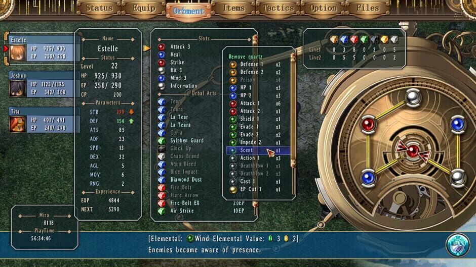 Capture de The Legend of Heroes: Trails in the Sky