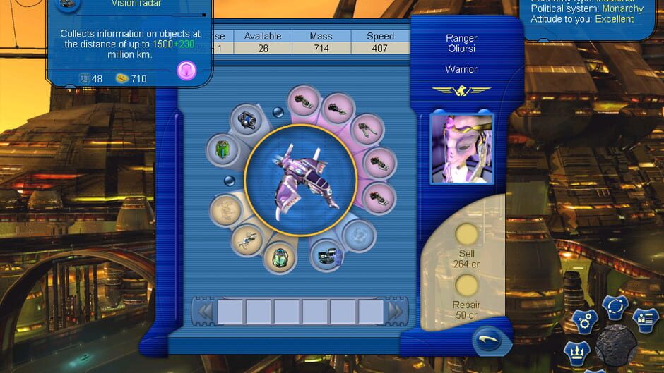 Capture de Space Rangers