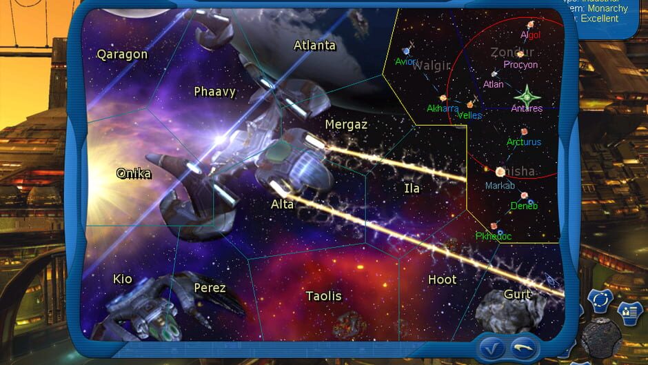 Capture de Space Rangers