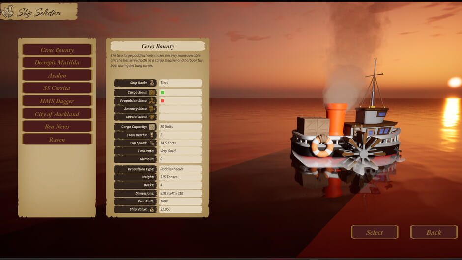 Capture de Bootleg Steamer