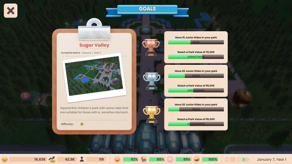 Capture de RollerCoaster Tycoon Adventures Deluxe
