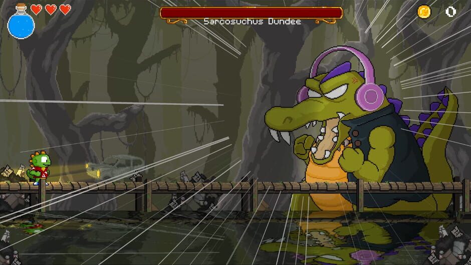 Capture de Dinopunk: The Cacops Adventure