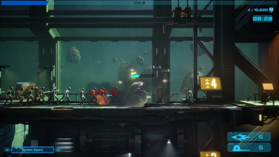 Capture d’Adrenaline Rampage