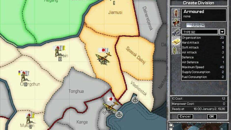 Capture de Hearts of Iron