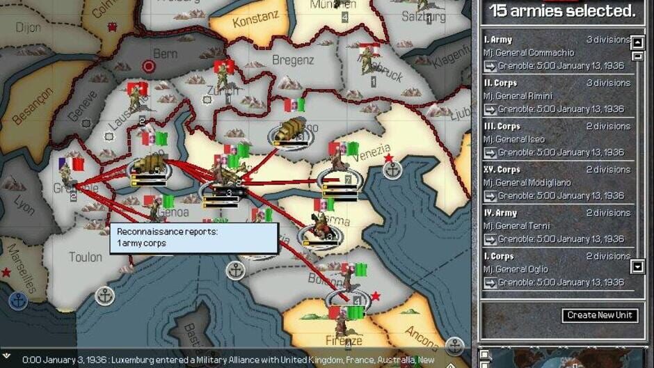Capture de Hearts of Iron