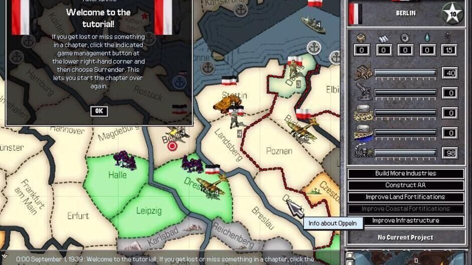 Capture de Hearts of Iron