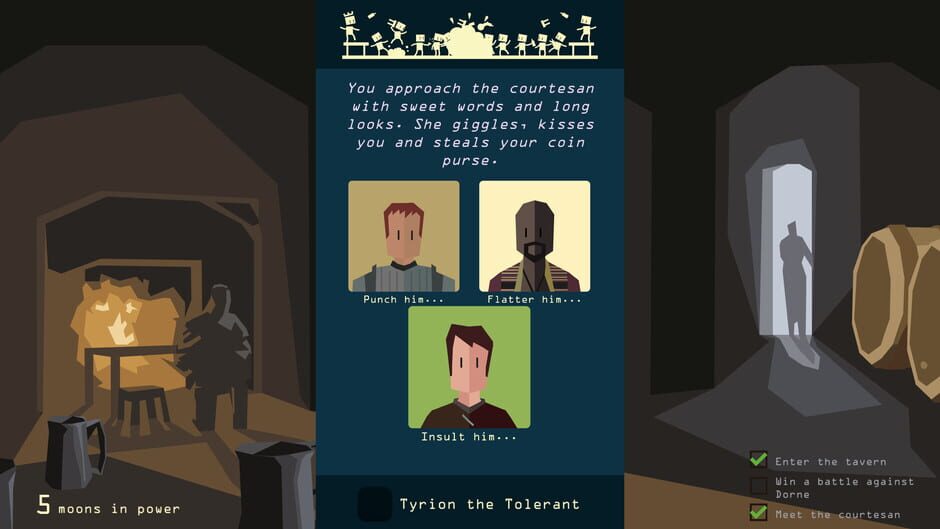 Capture de Reigns: Game of Thrones