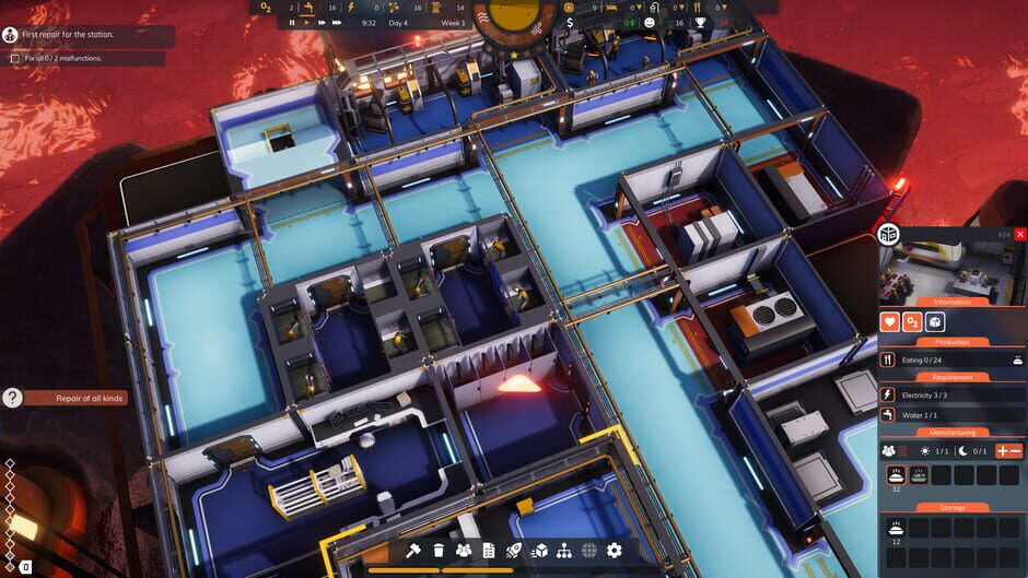 Capture de Space Drilling Station