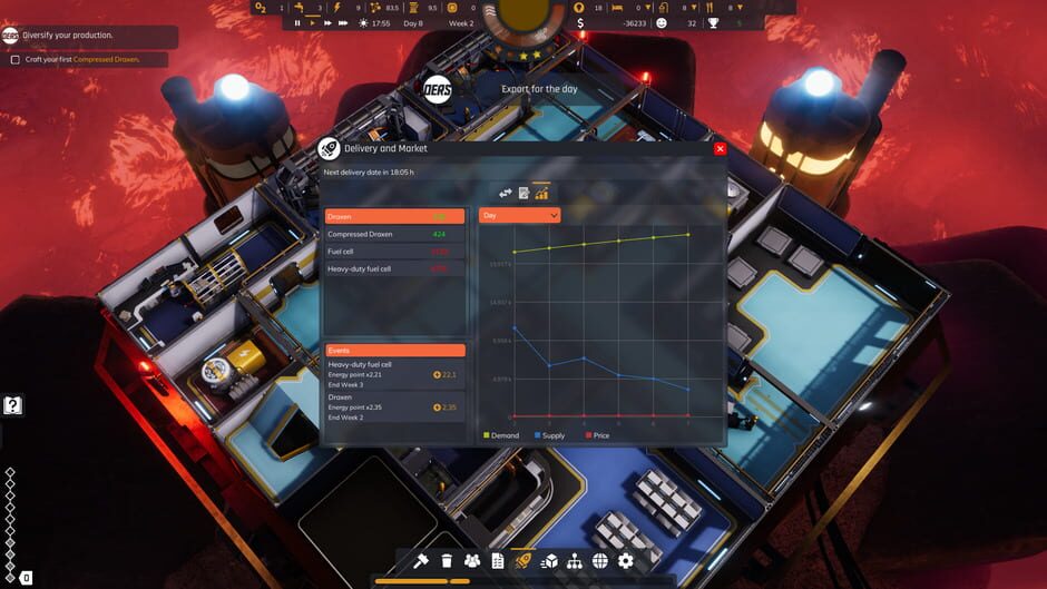 Capture de Space Drilling Station