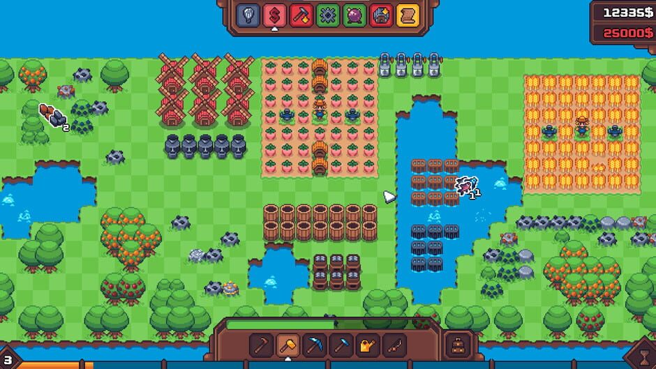 Capture d’Another Farm Roguelike: Rebirth