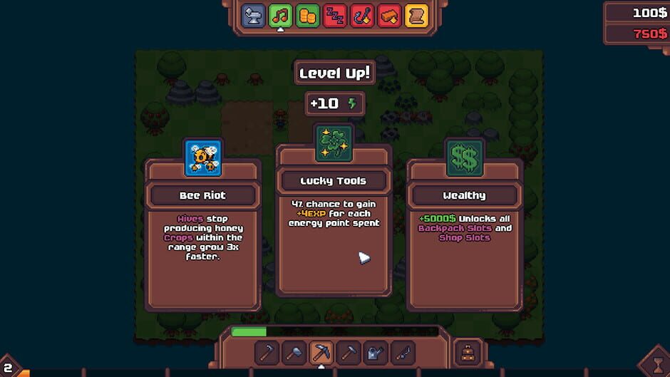 Capture d’Another Farm Roguelike: Rebirth
