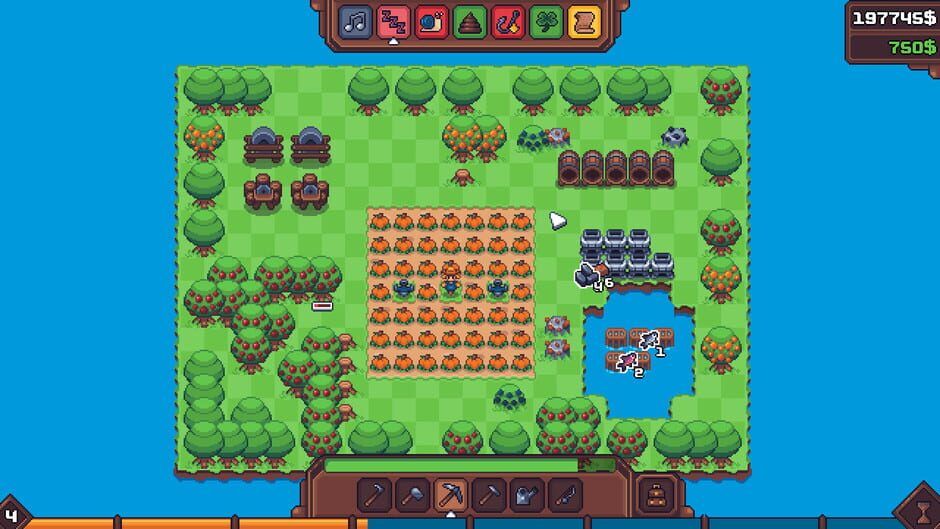 Capture d’Another Farm Roguelike: Rebirth