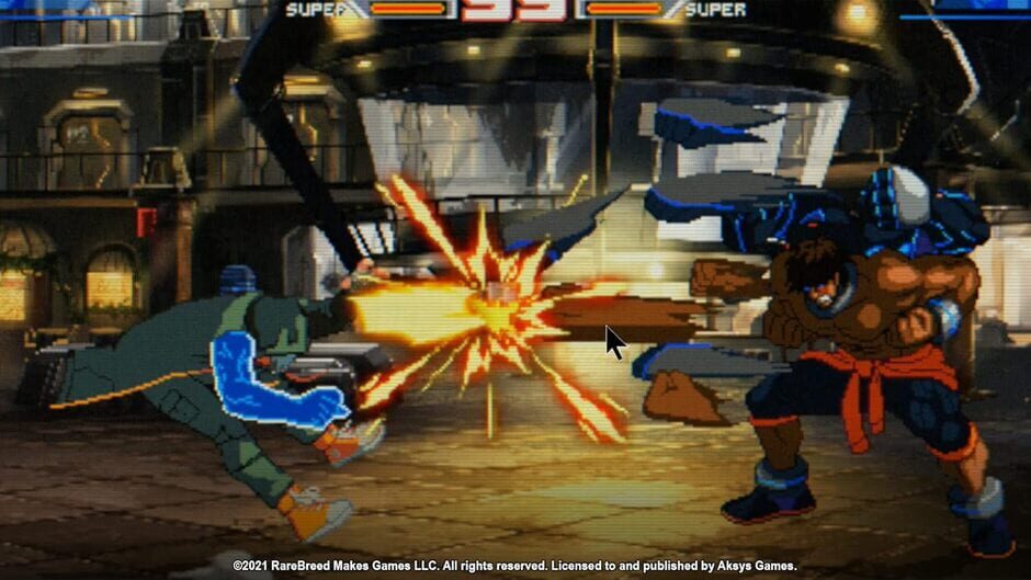 Capture de Blazing Strike