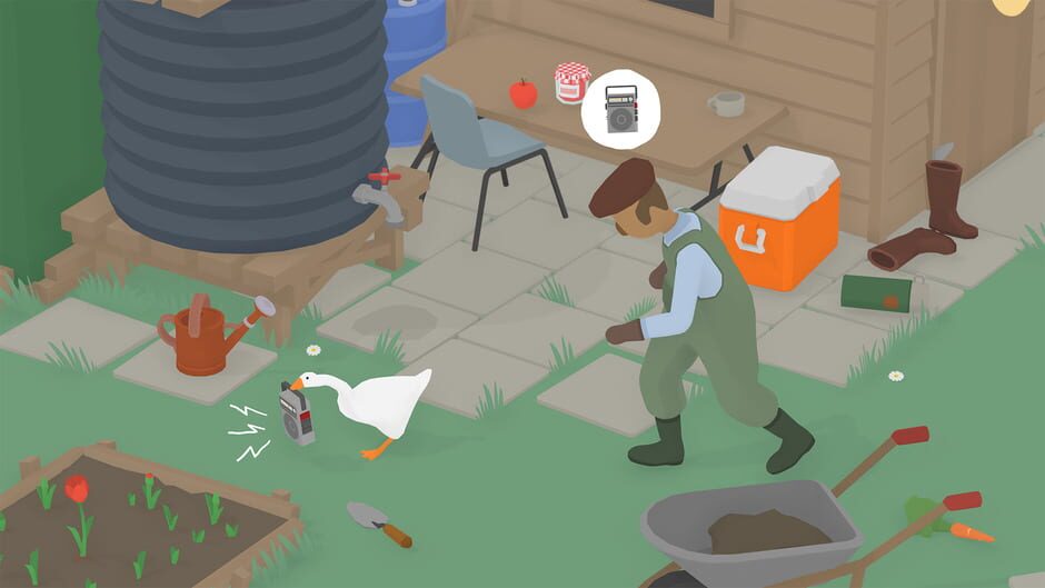 Capture d’Untitled Goose Game