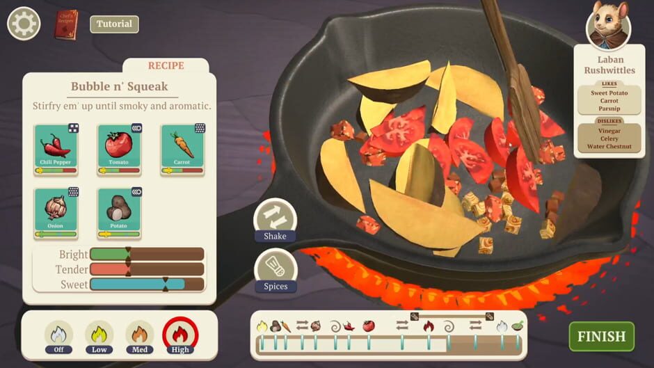 Capture de The Lost Legends of Redwall: Feasts & Friends
