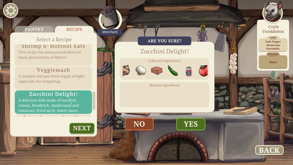 Capture de The Lost Legends of Redwall: Feasts & Friends