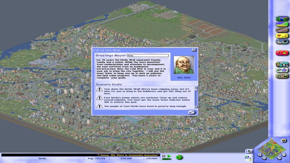 Capture de SimCity 3000 Unlimited