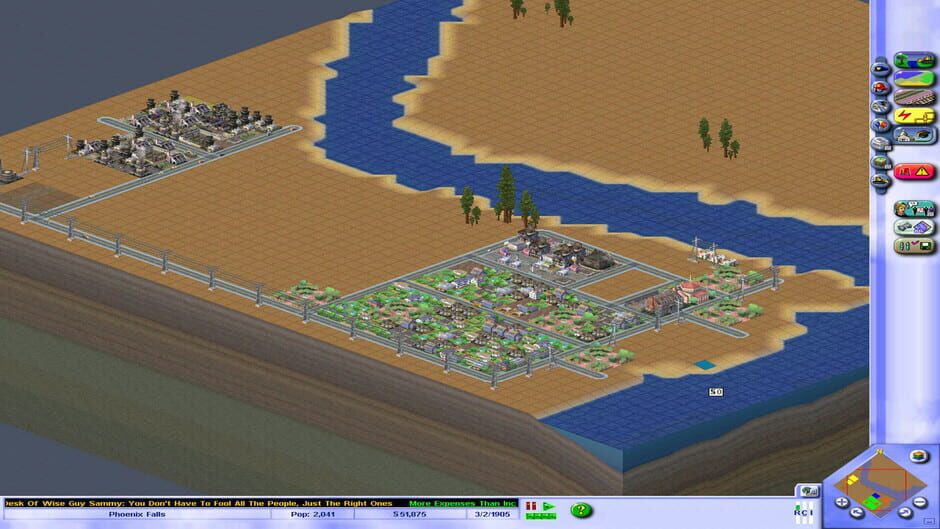 Capture de SimCity 3000 Unlimited