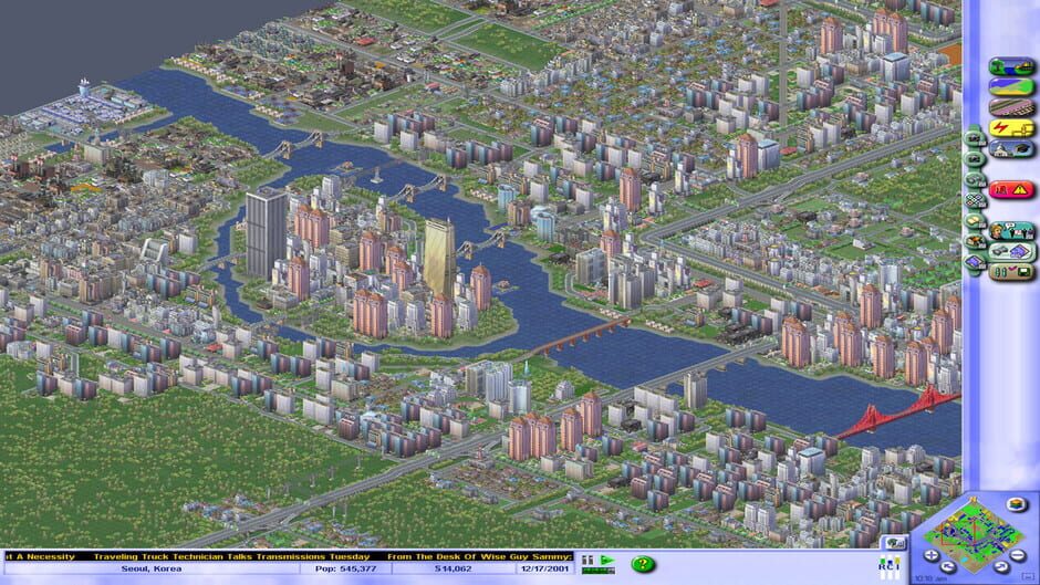 Capture de SimCity 3000 Unlimited