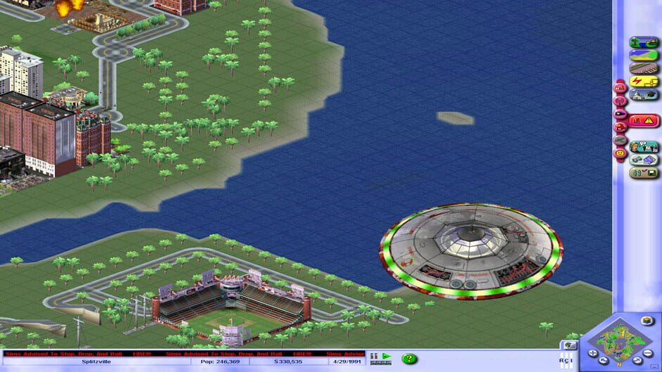 Capture de SimCity 3000 Unlimited
