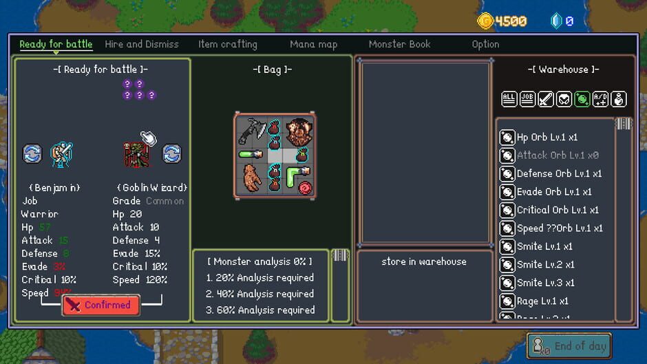 Capture de Backpacker Guild