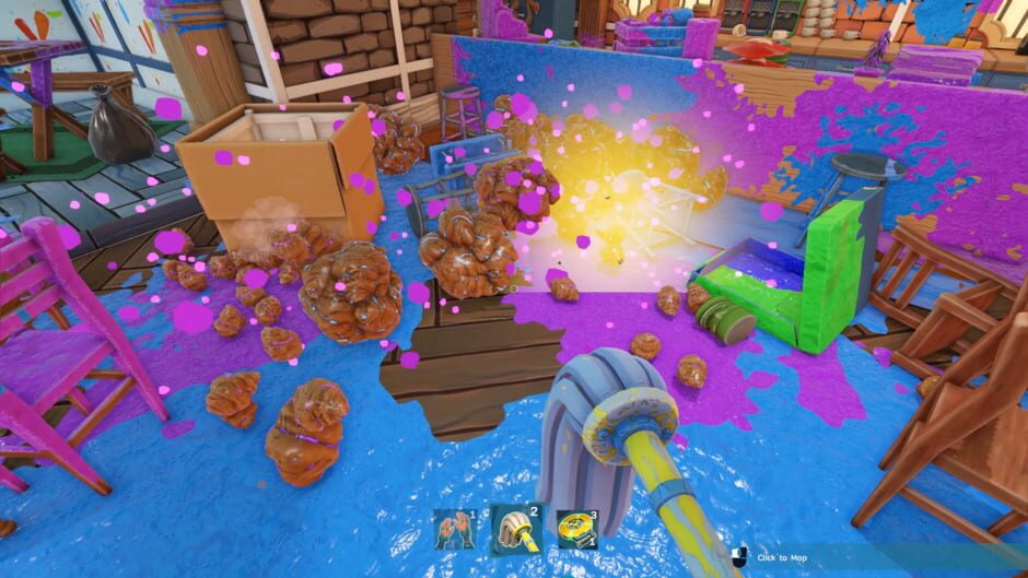 Capture de Monster Mop Up
