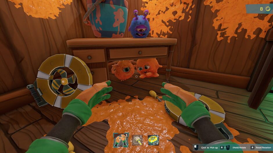 Capture de Monster Mop Up