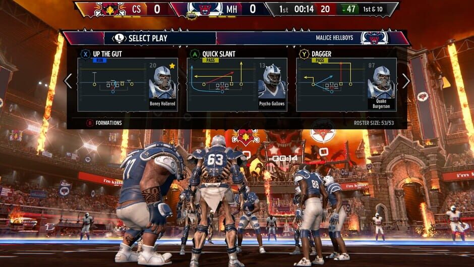 Capture de Mutant Football League 2