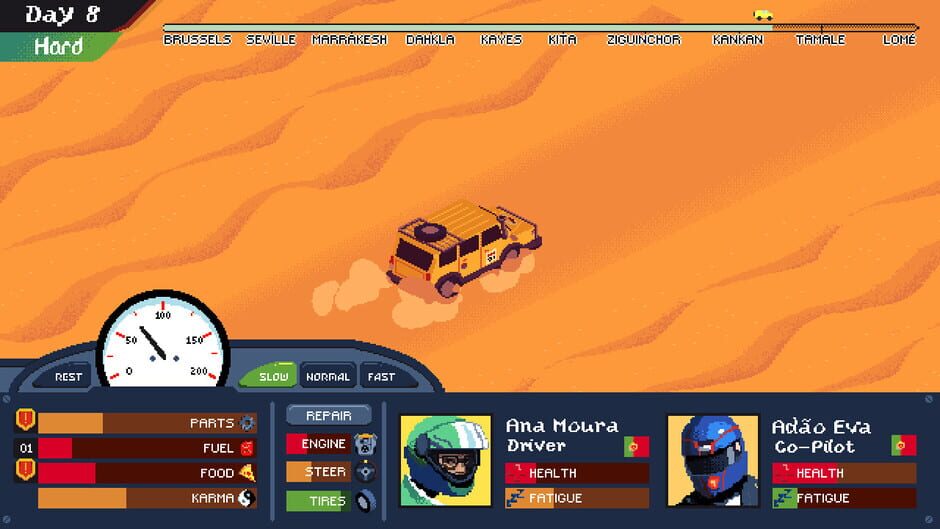 Capture de Desert Race Adventures