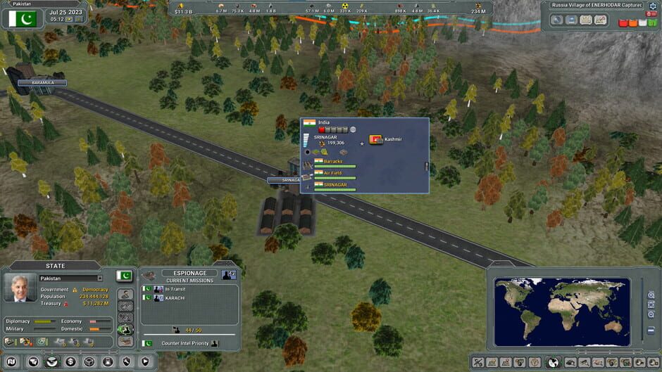 Capture de Supreme Ruler Global Outbreak