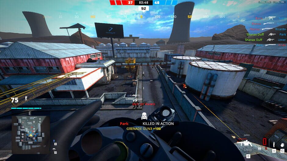 Capture de Deadzone Blackout