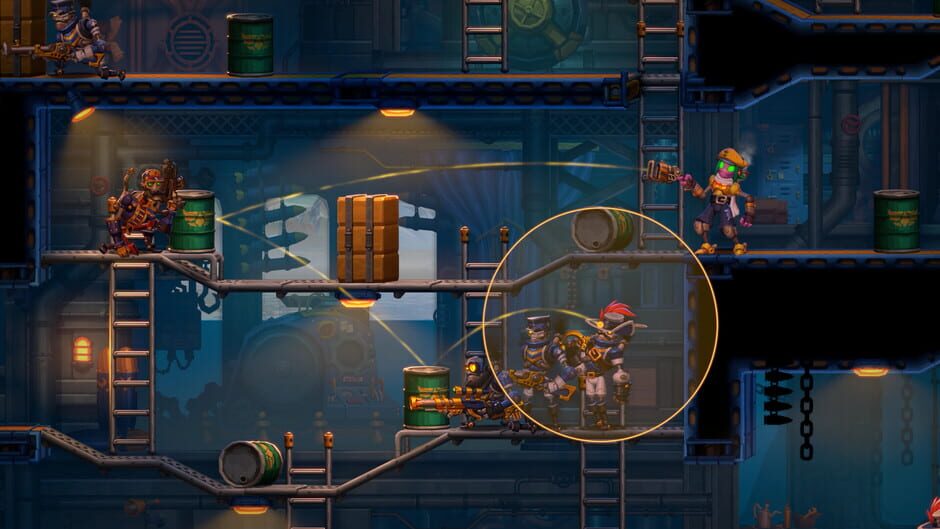 Capture de SteamWorld Heist II