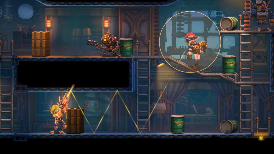 Capture de SteamWorld Heist II