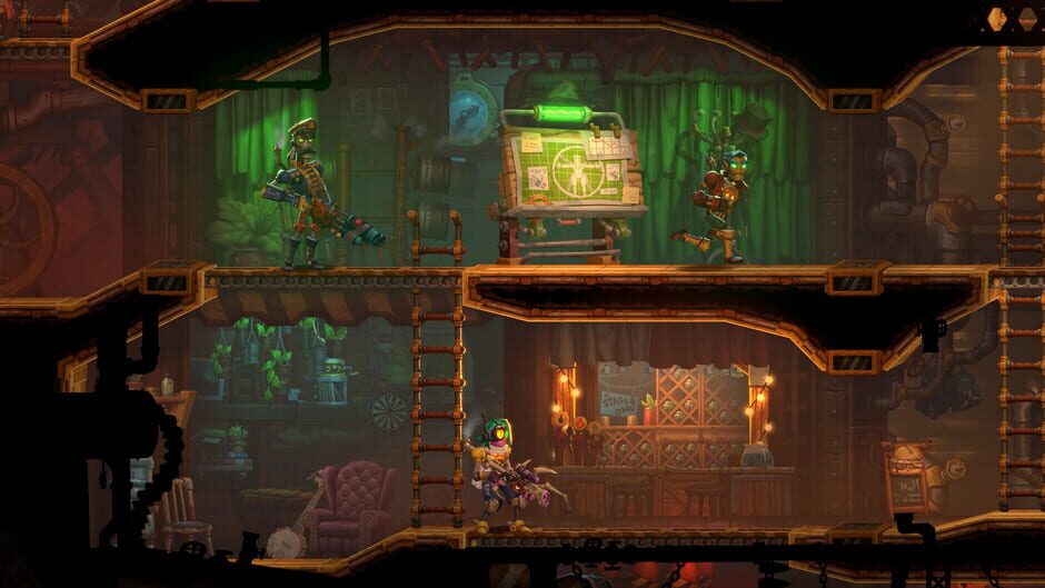 Capture de SteamWorld Heist II