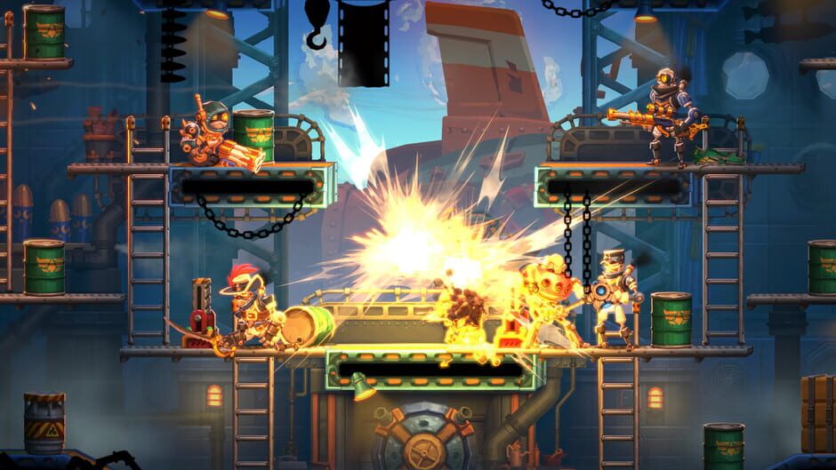 Capture de SteamWorld Heist II