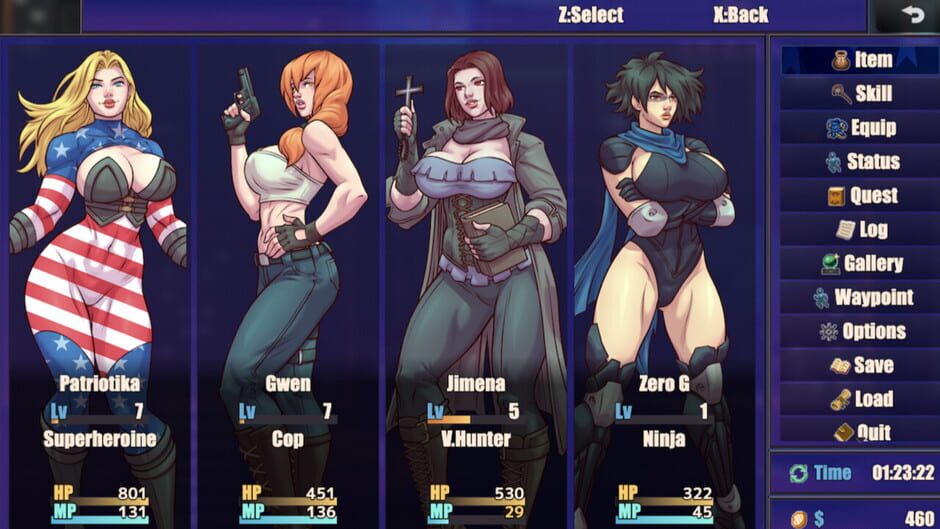 Capture de Patriotika RPG: Shadow World