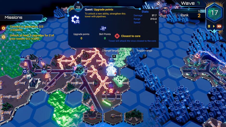 Capture de HexaScape: Cyber Defense