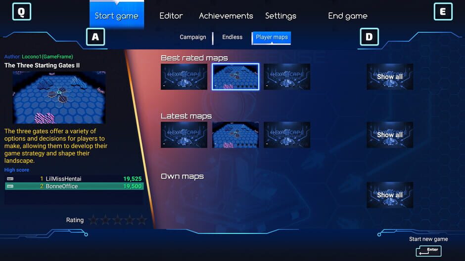 Capture de HexaScape: Cyber Defense
